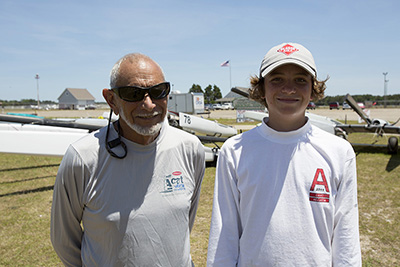 Galt Oliver with Mr. Isco this June racing catamarans. All pictures and video © Ocean Images. info@oceanimages.co.uk