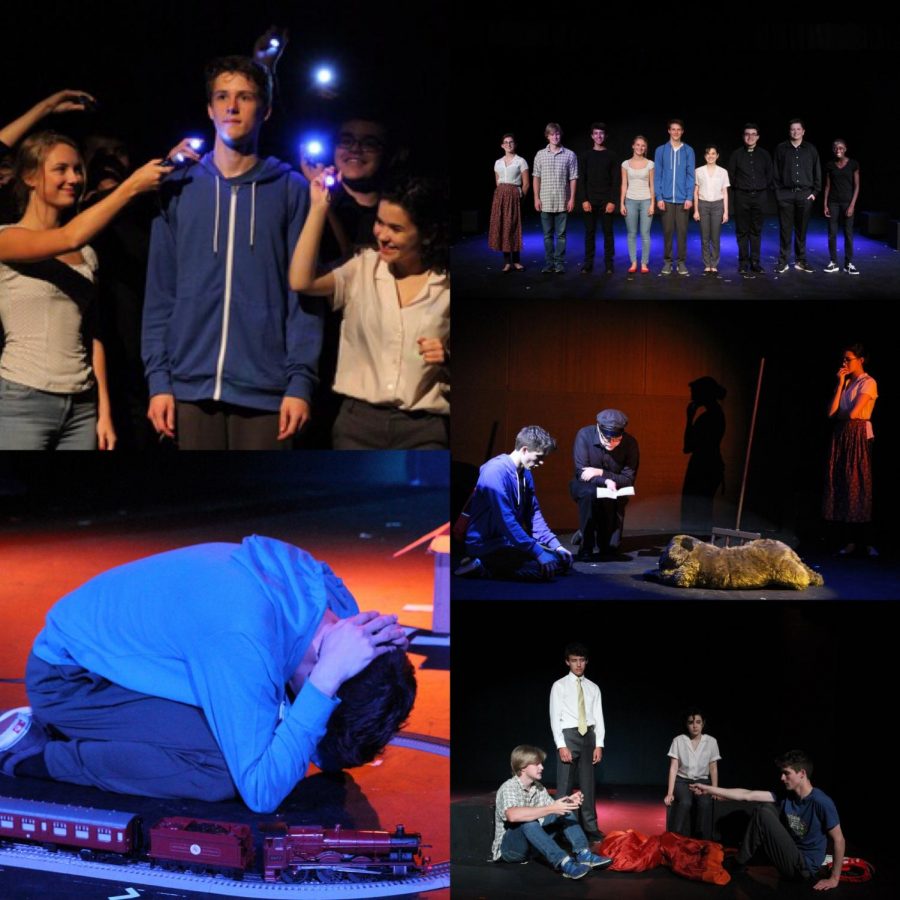 Led by Aidan Kale, this cast (along with a great crew) did an OUTSTANDING job with The Curious Incident of the Dog in the Night-Time. Mr. Paul Horgan, Head of the Upper School, attended the performance and commented afterward, Bravo! To Stephanie Fluharty and the cast and crew of the Upper School Play. Once again, the hard work and dedication of this group were on display Friday and Saturday nights, and it was an absolute pleasure to celebrate the talent, effort, and preparation of our performing arts program.  Photo Credit: Mr. Daniel Burke